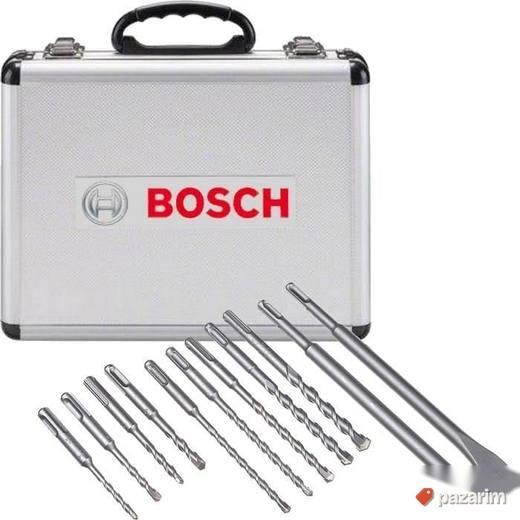 Bosch burgije i Bosch sekači , 11 delova - SDS plus / SDS+