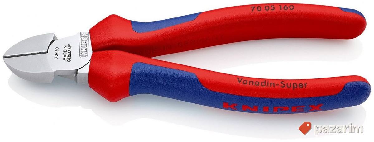 Knipex 70 05 160 Bočne sečice hromirane 160 mm 1
