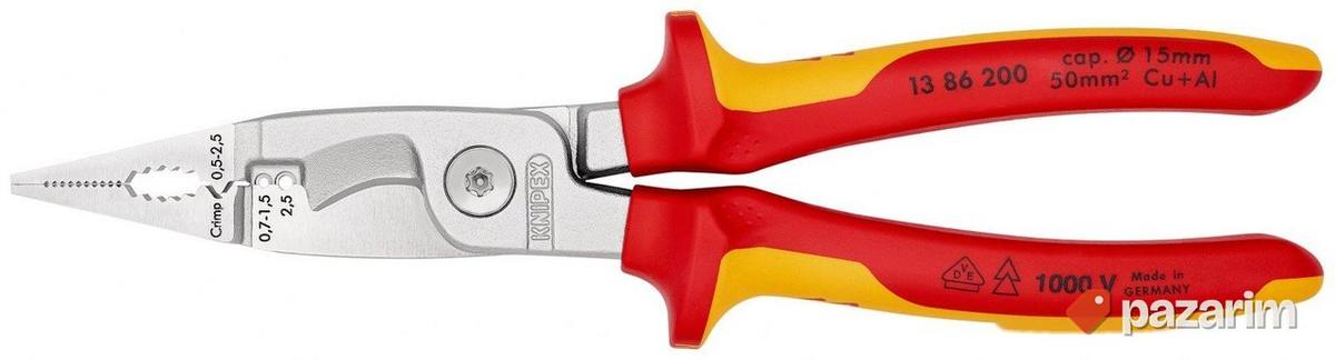 Knipex 13 86 200 klešta za električne instalacije izolovane, 1