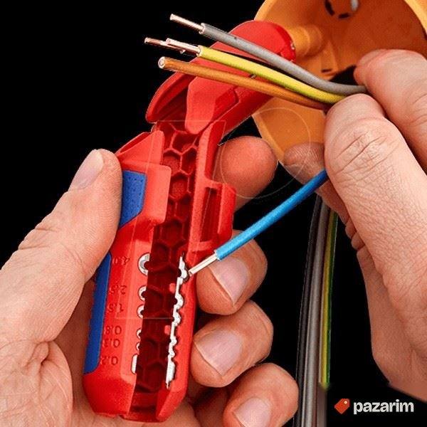 Knipex 16 95 01 SB ErgoStrip Univerzalni alat za skidanje i 2