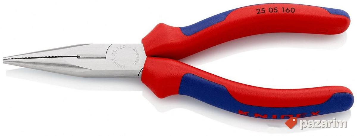 Knipex klešta špic prava sa bočnim sečenjem 160mm 25 05 160 1