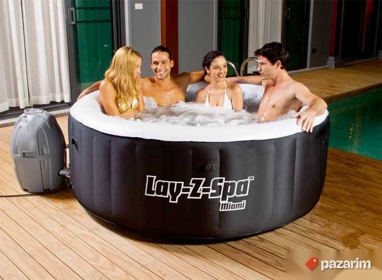 JAKUZI na grejače Bestway Spa Miami Full Pack 1