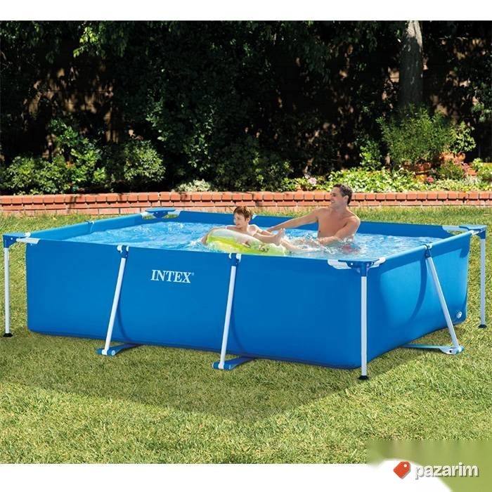 Prvougaoni bazen 300x200x75cm sa konstrukcijom Intex 1
