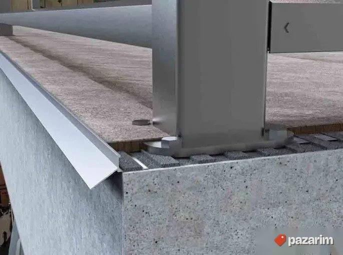 Alu Lajsna Okapnica za keramiku 10mm dužina 2.7m 2
