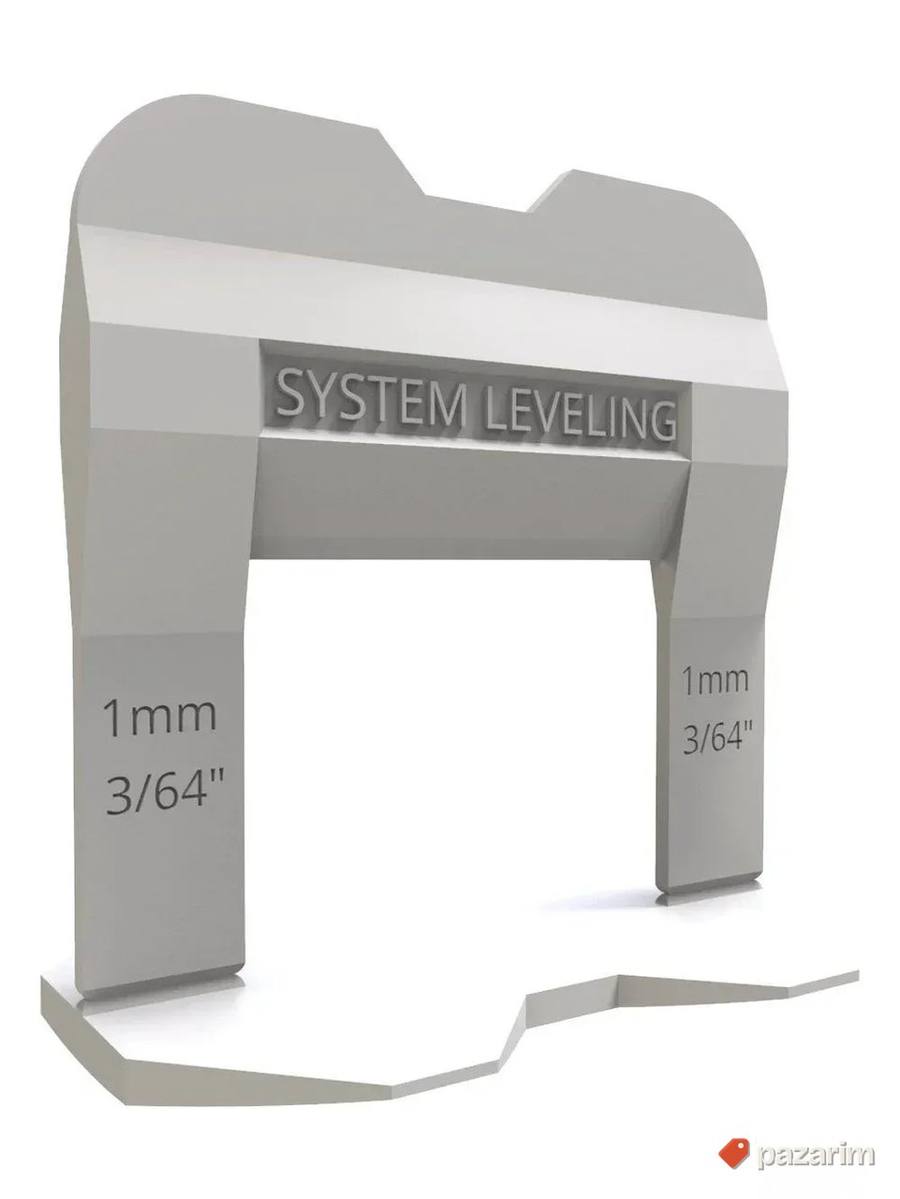 Spone za nivelaciju pločica 0.5mm - 100kom. SYSTEM LEVELING 2