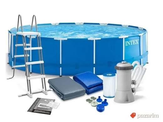 Bazen 457 x 122cm set Merdevine Prekrivač Pumpa Filter