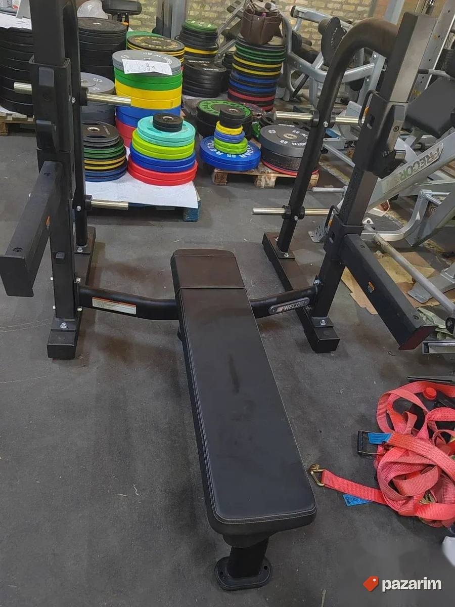 PRECOR Olympic Flat Bench – NOVO 2