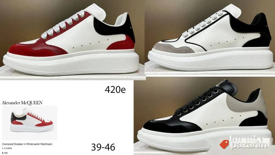 Top A.McQueen, modeli, mega hit 5