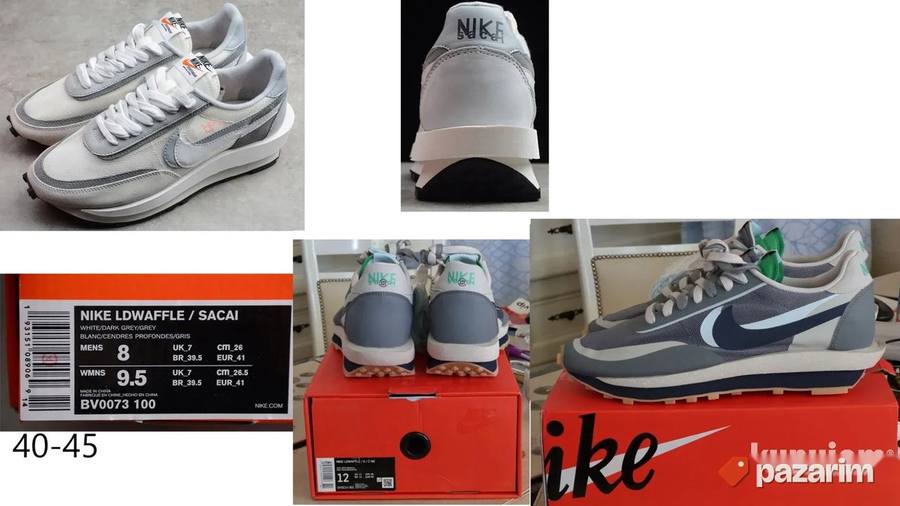 Sacai x Lvd waffle, top model, ultra hit 4