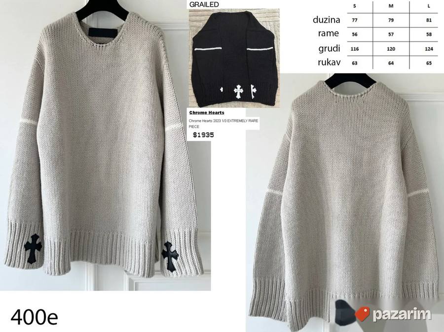 Top dzemperi, poznatih svetskih brendova, original 7