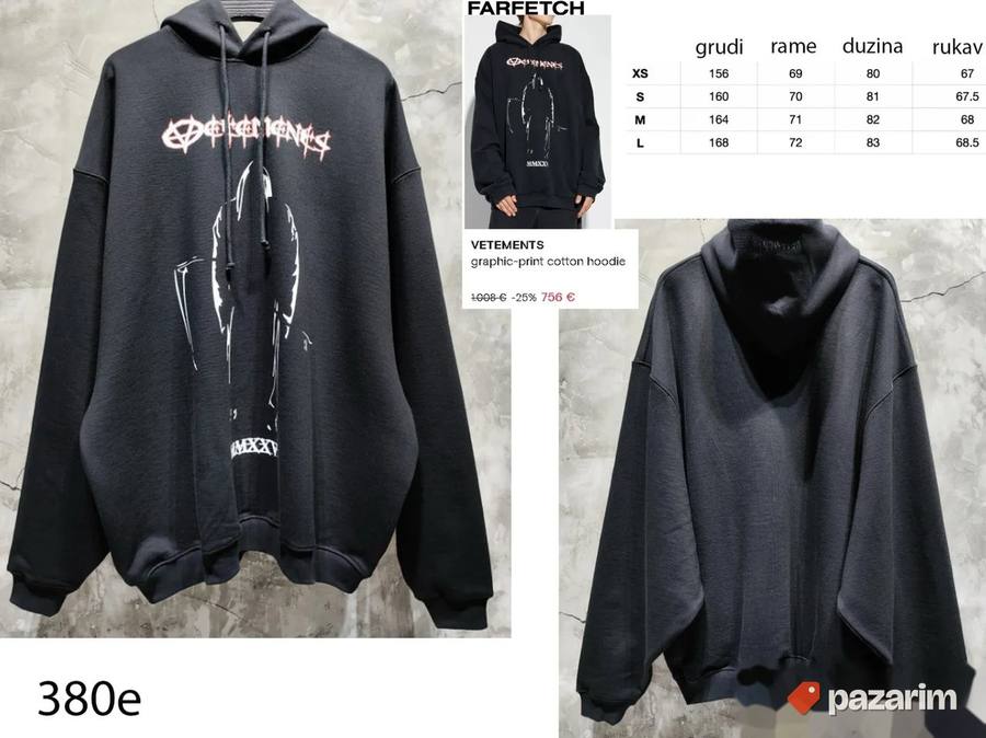 Rhude, Vetements, vrh modeli, ultra hit 2