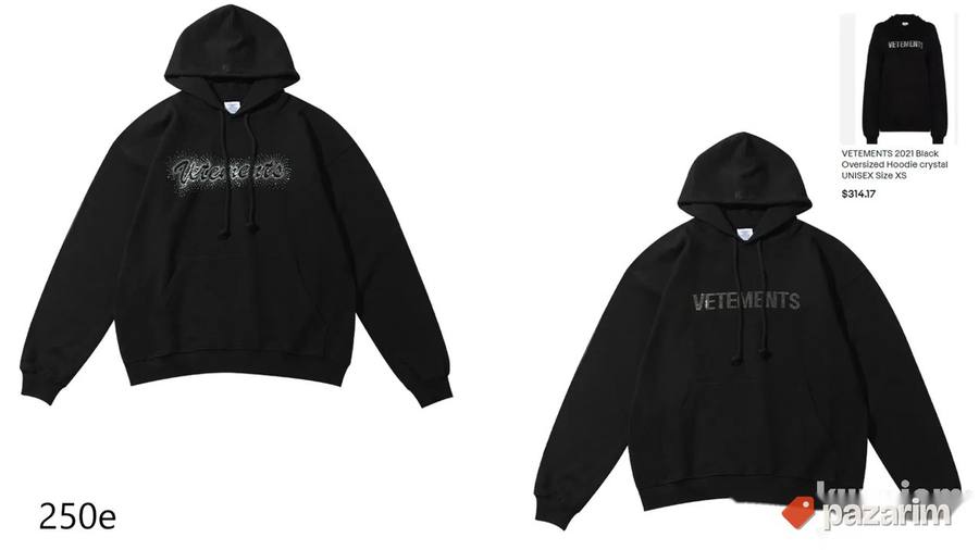 Rhude, Vetements, vrh modeli, ultra hit 5
