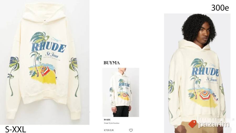 Rhude, Vetements, vrh modeli, ultra hit 6
