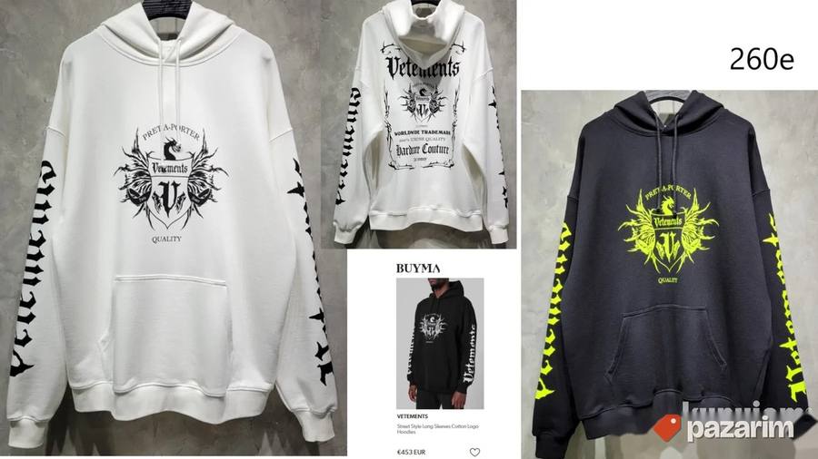 Rhude, Vetements, vrh modeli, ultra hit 7