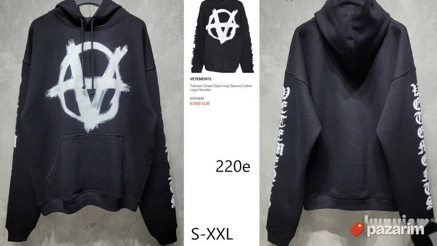 Rhude, Vetements, vrh modeli, ultra hit 8
