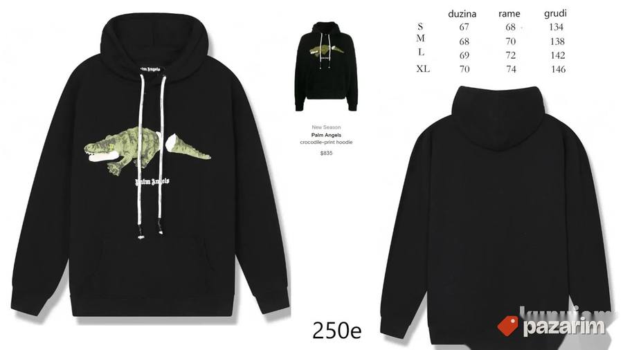 Palm Angels duksevi, mega hit u svetu, top 2025-26 8