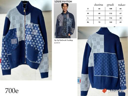L.Vuitton top sportski duksevi, mega hit