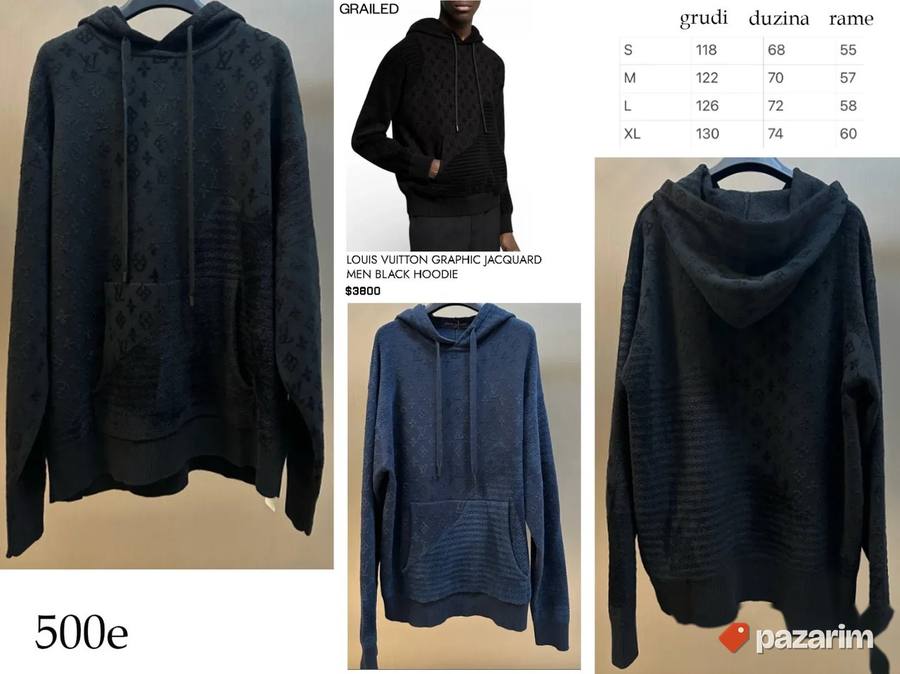 L.Vuitton top sportski duksevi, mega hit 8