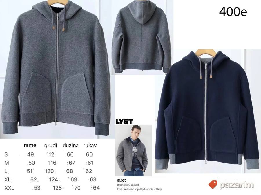 Zegna, MM6.,Cucinelli, vrhunski duksevi,ultra hit 4