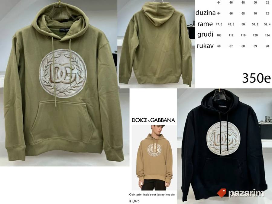 D&G ekskluzivni top duksevi, ultra hit 4