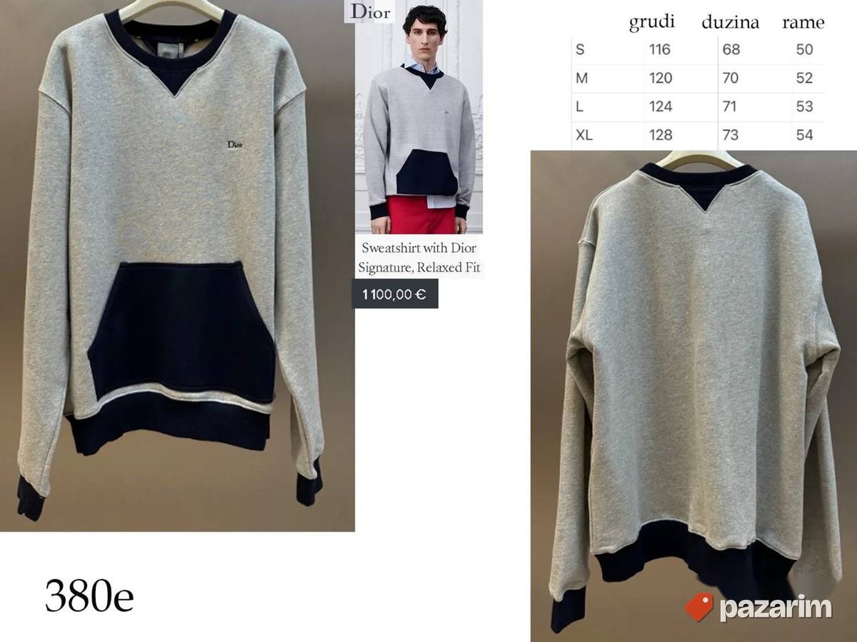 Dior, B.Veneta, FOG.,ekskluzivni top duksevi 1