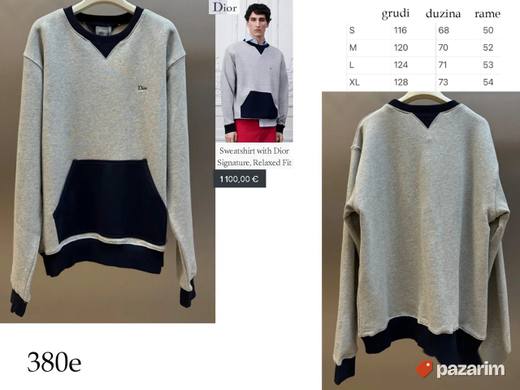 Dior, B.Veneta, FOG.,ekskluzivni top duksevi