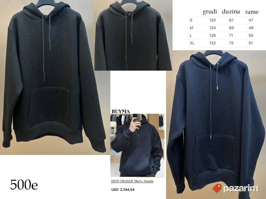 Dior, B.Veneta, FOG.,ekskluzivni top duksevi 6
