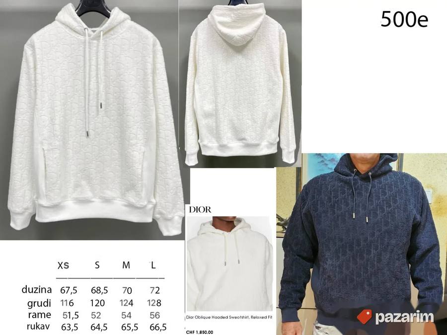 Dior, B.Veneta, FOG.,ekskluzivni top duksevi 8