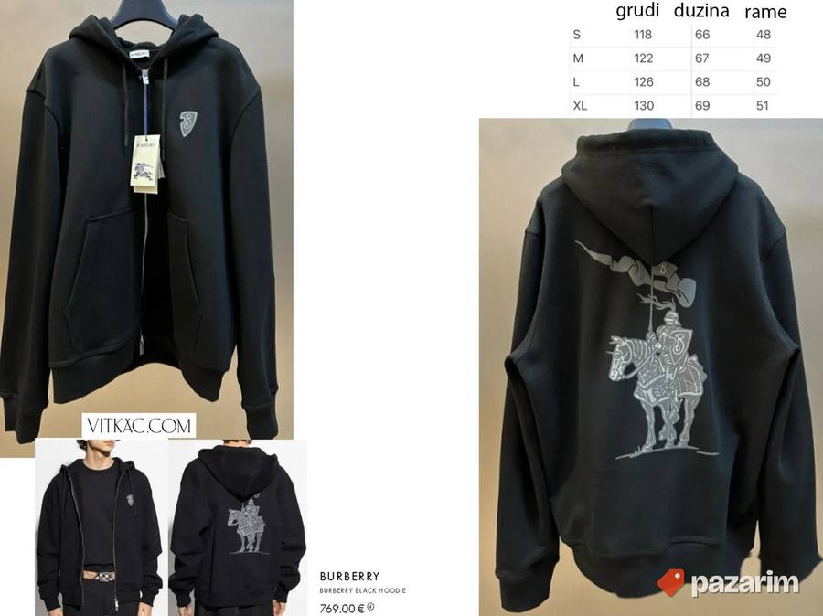 Burberry, top duksevi, ekskluziva 2025-26 3