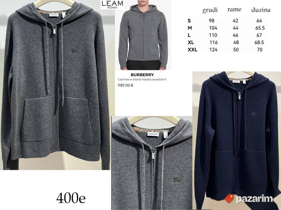 Burberry, top duksevi, ekskluziva 2025-26 6