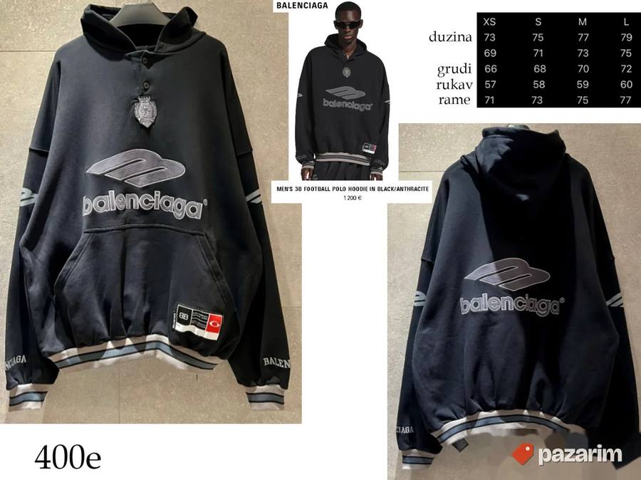 Balenciaga, top duksevi, mega hit 4