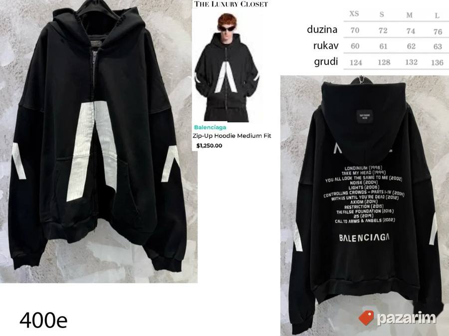Balenciaga, top duksevi, mega hit 5