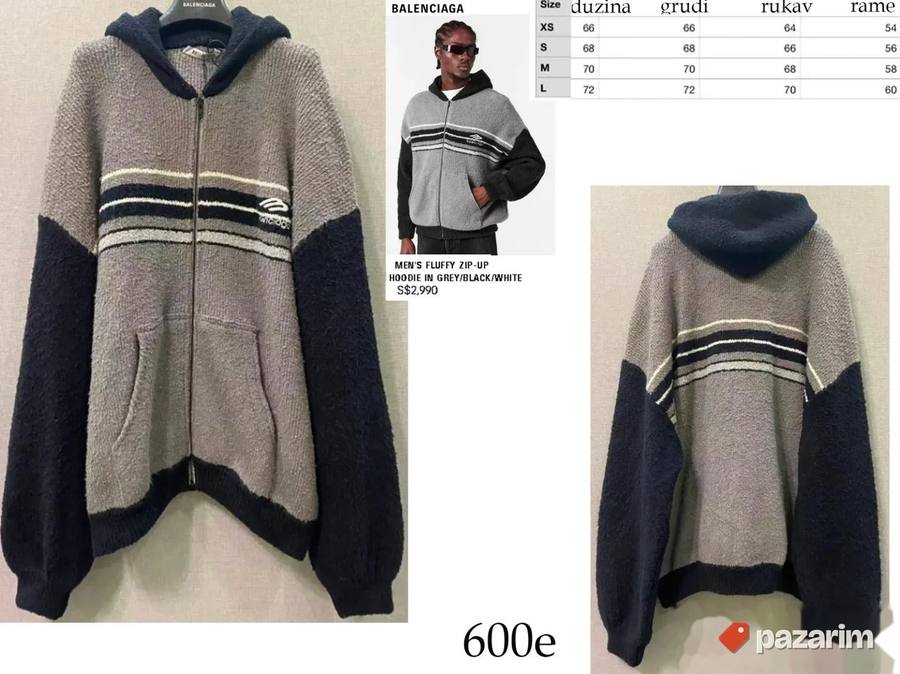 Balenciaga, top duksevi, mega hit 7