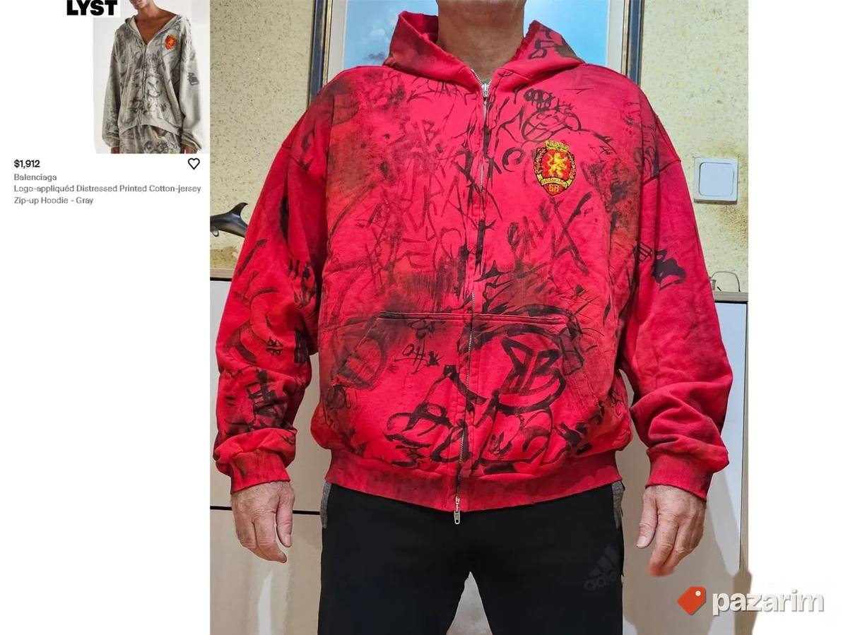 Balenciaga retro duks, oversize model, vel. L 1