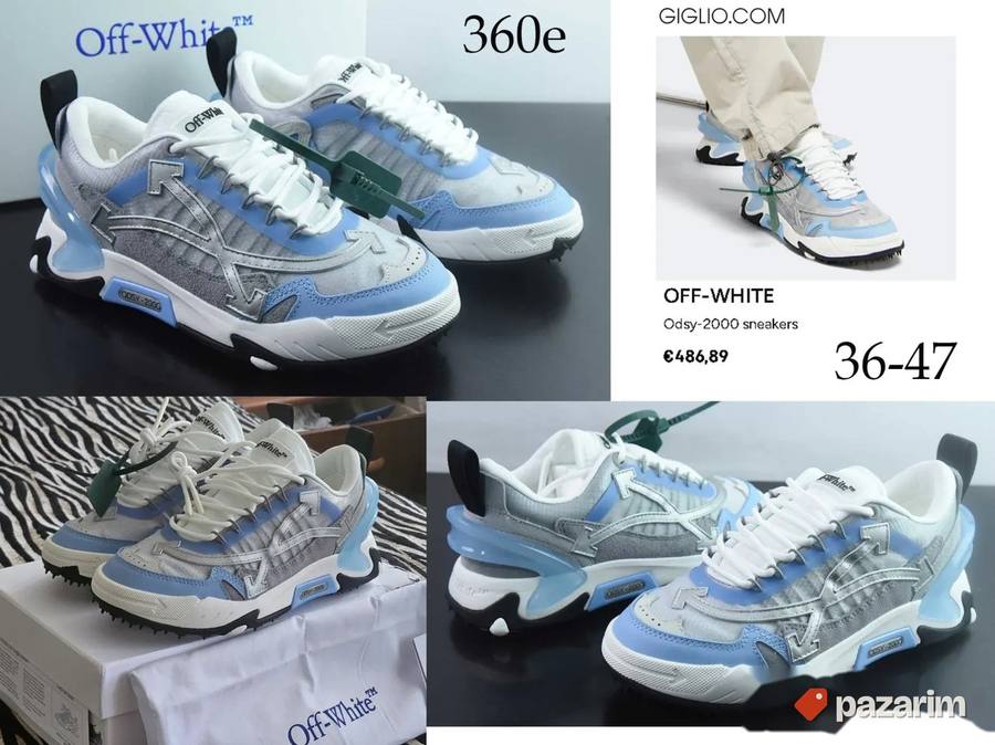 Off White, top modeli, ultra hit 2025-26 2