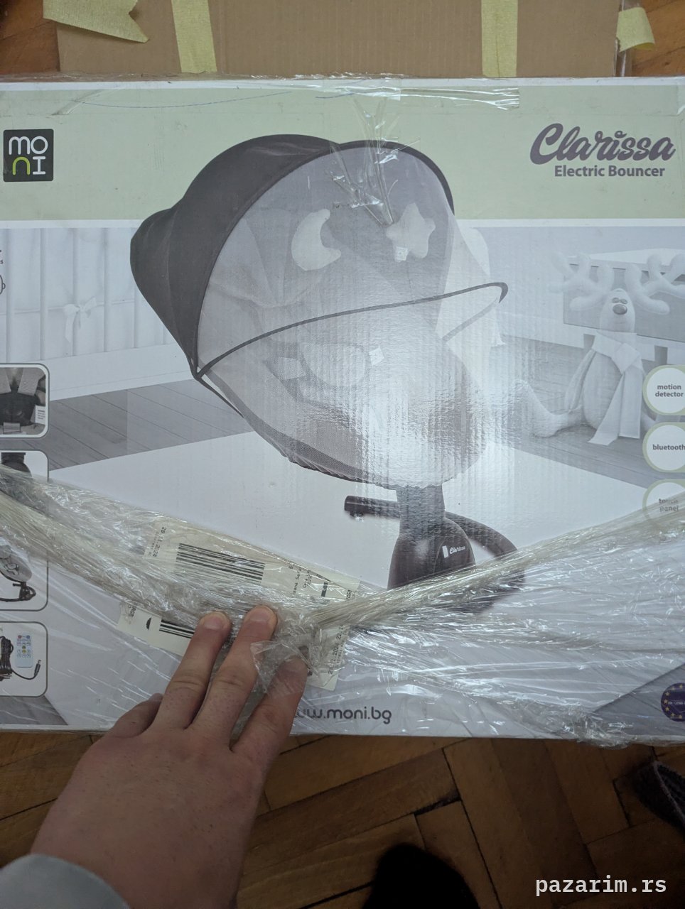 Moni Clarissa električna ljuljaška za bebe 1