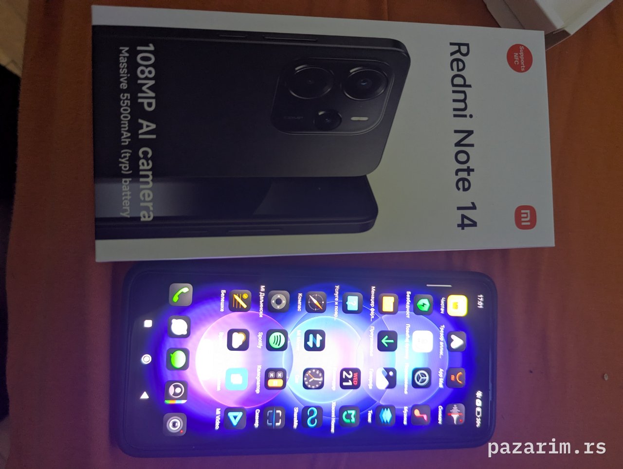 Xiaomi Redmi Note 14 256GB sa kutijom