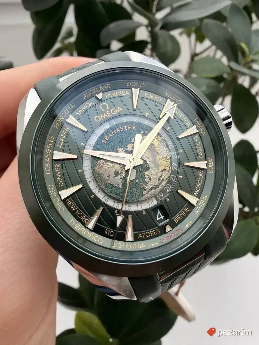 Omega Seamaster Aqua Terra Worldtimer–Green Dial 3 / 2026 g. 2