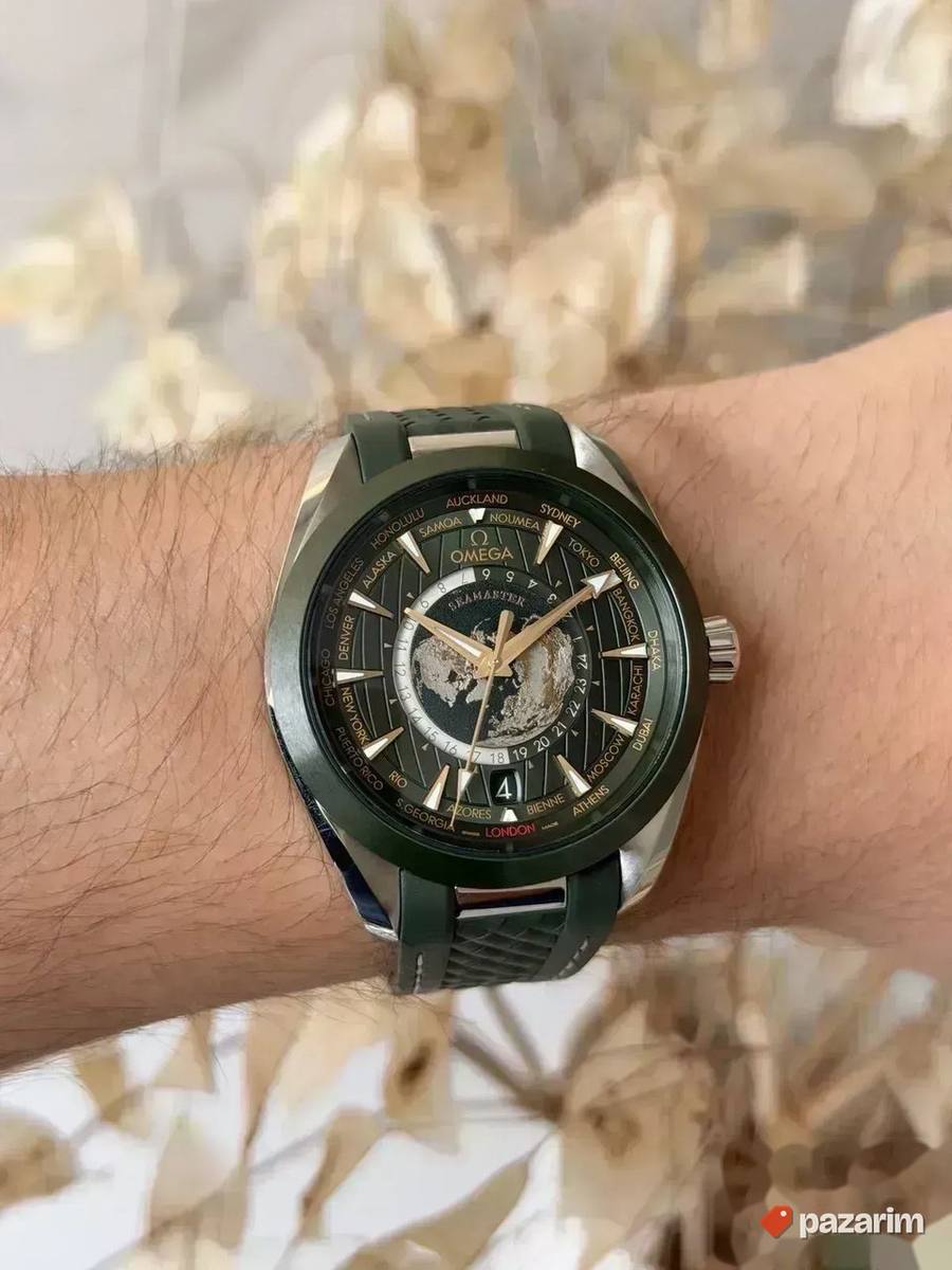 Omega Seamaster Aqua Terra Worldtimer–Green Dial 3 / 2026 g. 4