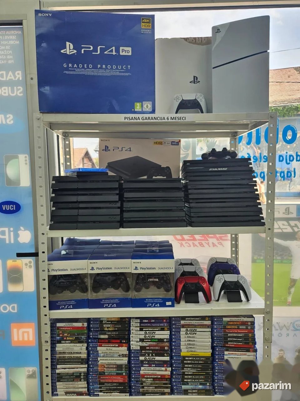 PS4/PS5 konzole i igre na disku, dzojstici 1