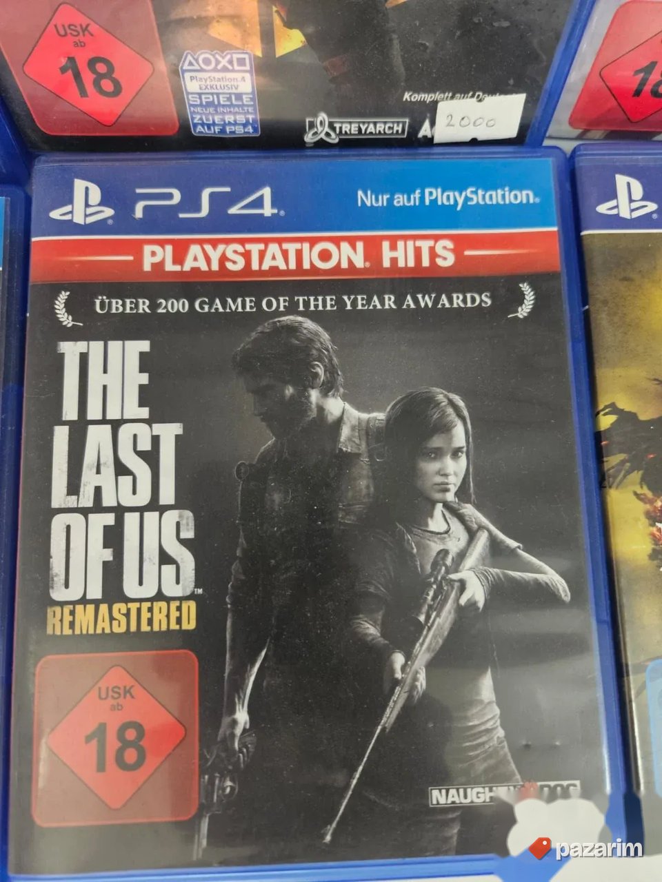 Last of Us remastered PS4 disk