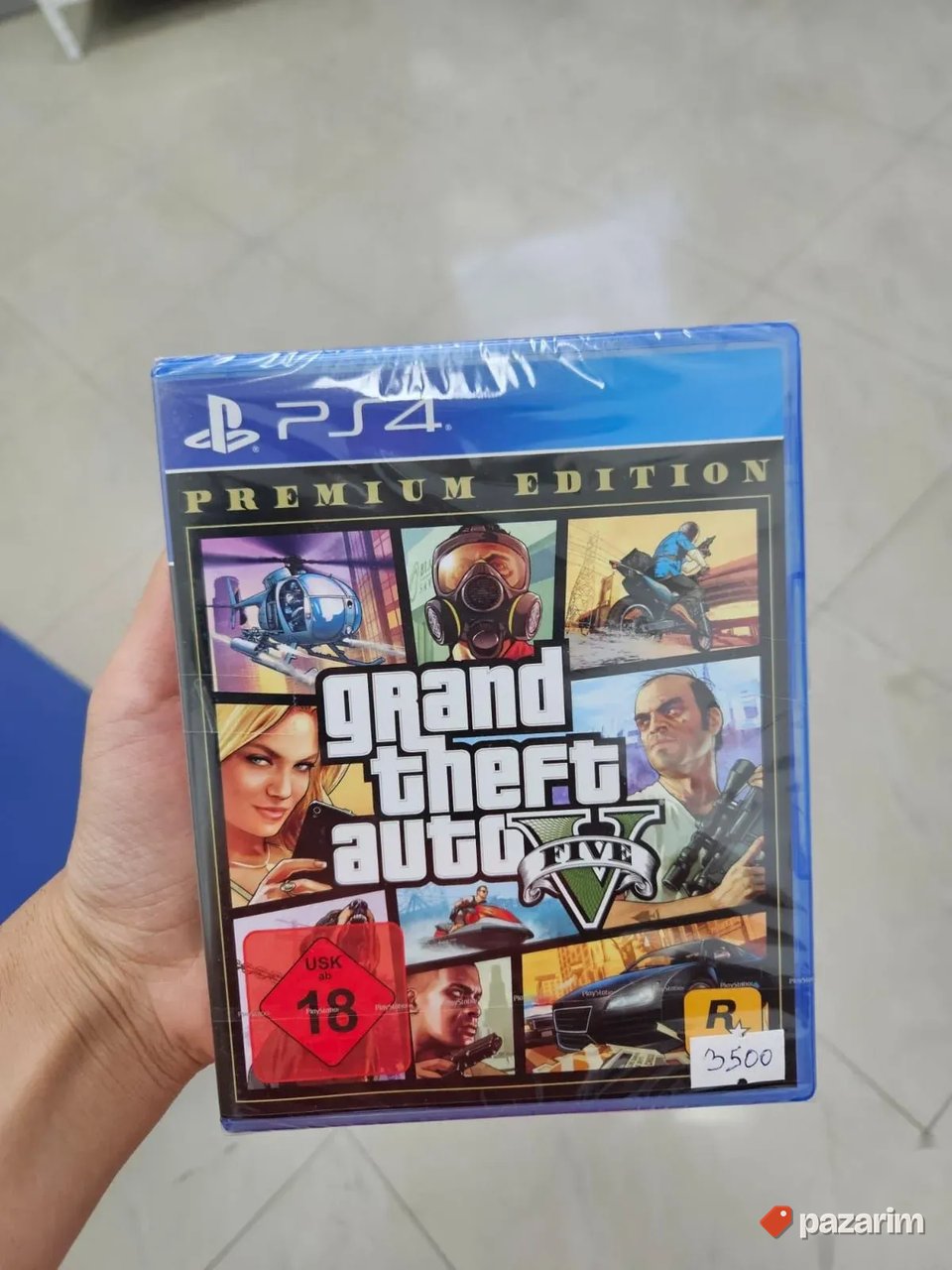 GTA V Premium Edition PS4 disk