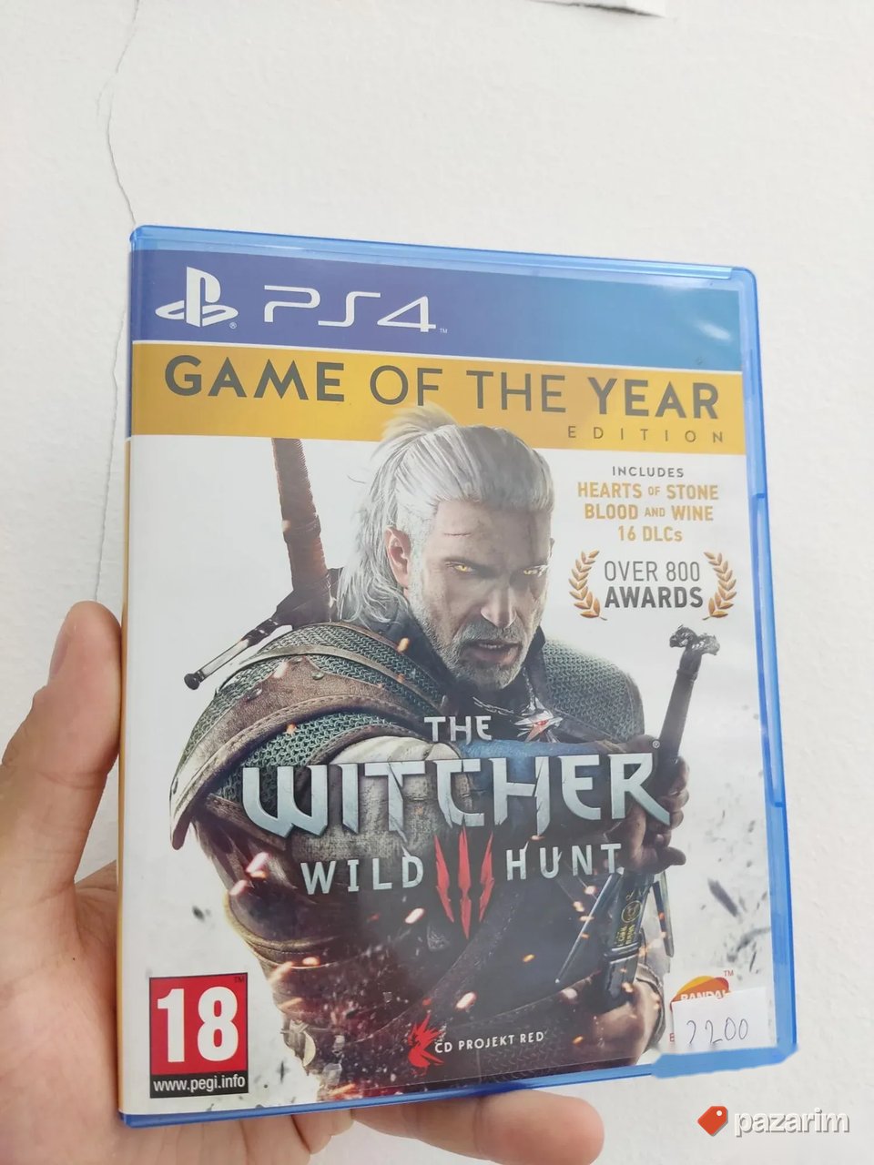 The Witcher wild hunt ps4 disk igra GOTY 1