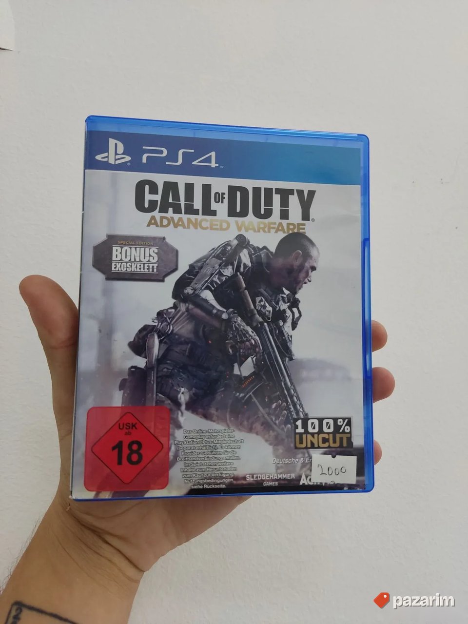 Call of Duty Advanced Warfare ps4 disk