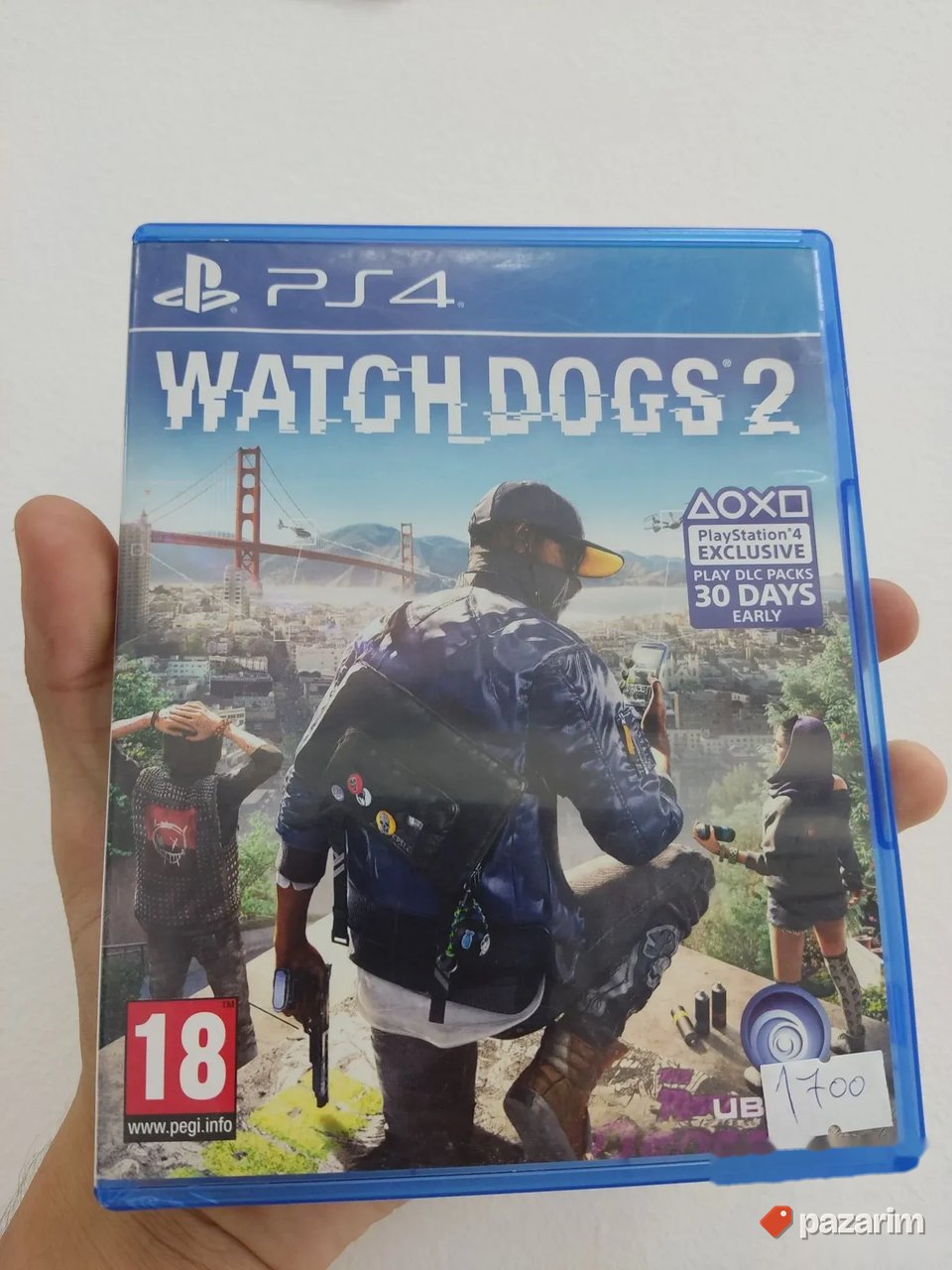 Watch dogs 2 ps4 disk