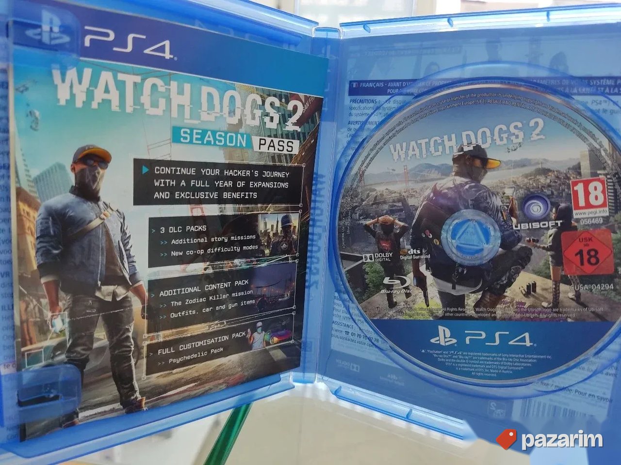 Watch dogs 2 ps4 disk 2