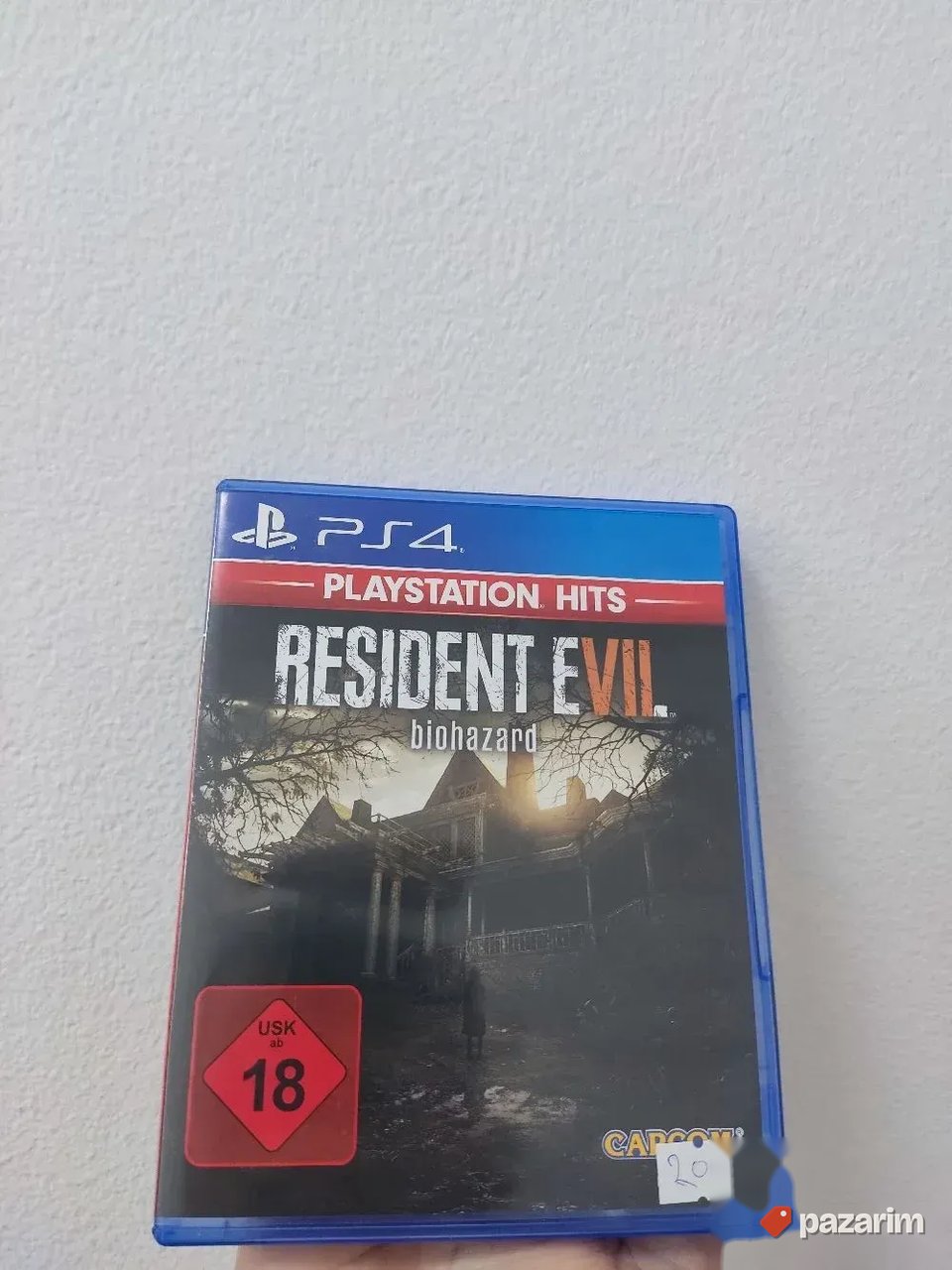 Resident evil Biohazard PS4 disk 1