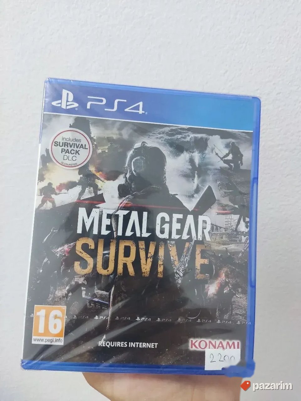 Metal Gear Survive PS4 disk Novo U celofanu