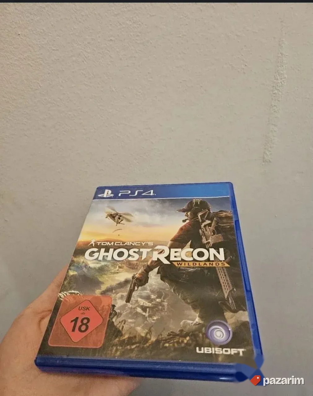 Tom Clancy Ghost Recon Wildlands PS4 disk
