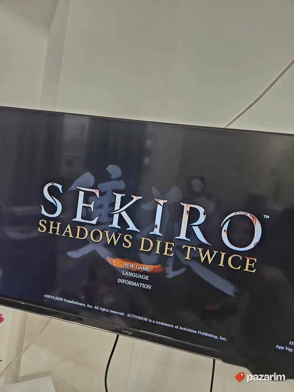 Sekiro Shadows Die Twice Ps4 disk 1